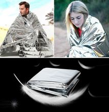 Camping Emergency Rescue Blanket Foil Thermal Outdoor Survival